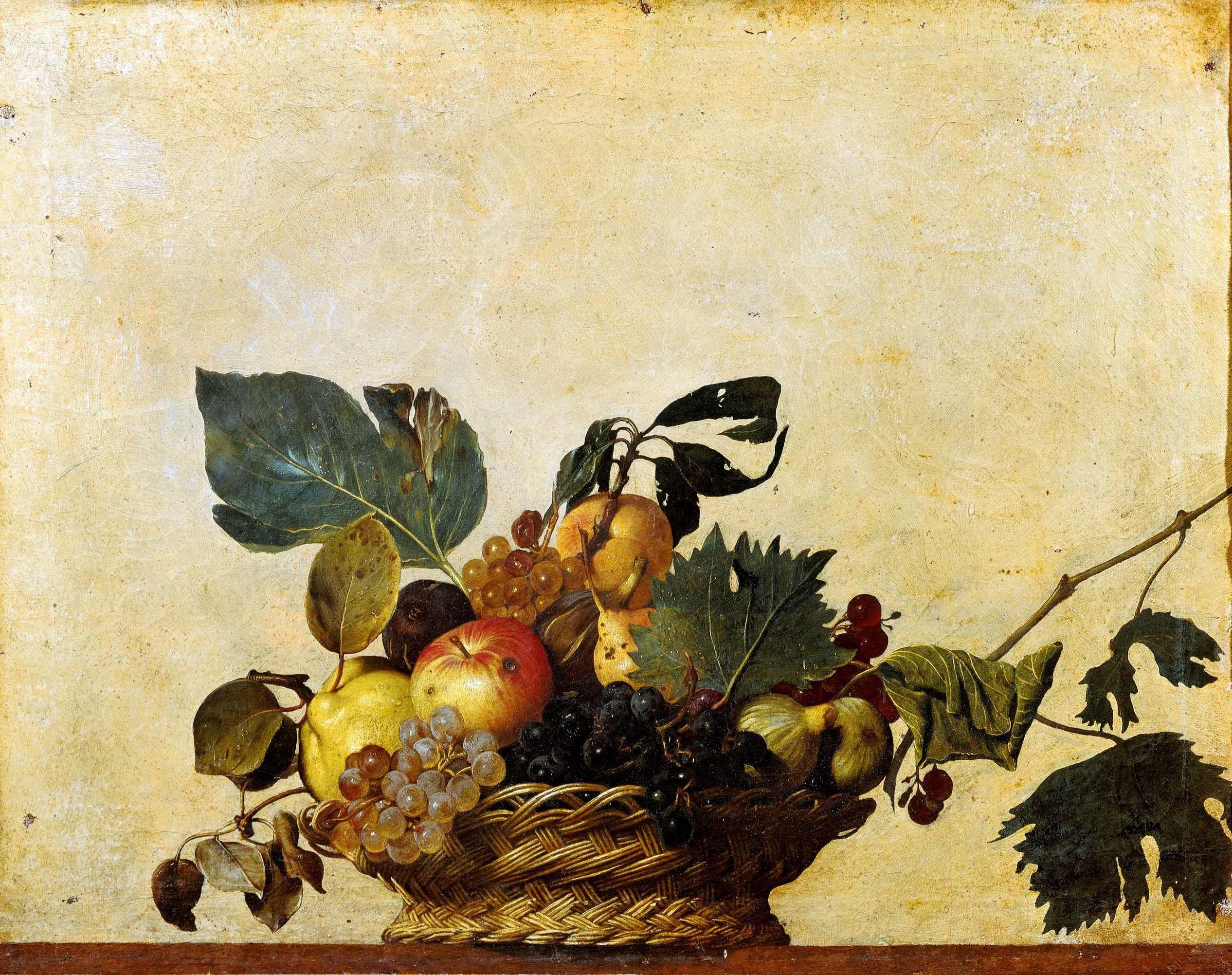 Basket of Fruit, Caravaggio